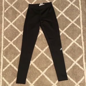 Adidas leggings, size x-small, climalite apparel